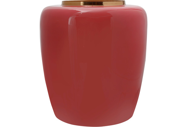 Kayoom Vase Art Deco 125 / Gold Koralle