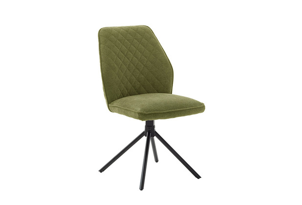 MCA furniture ACANDI 4 Fuß Stuhl, Set, 2er olive