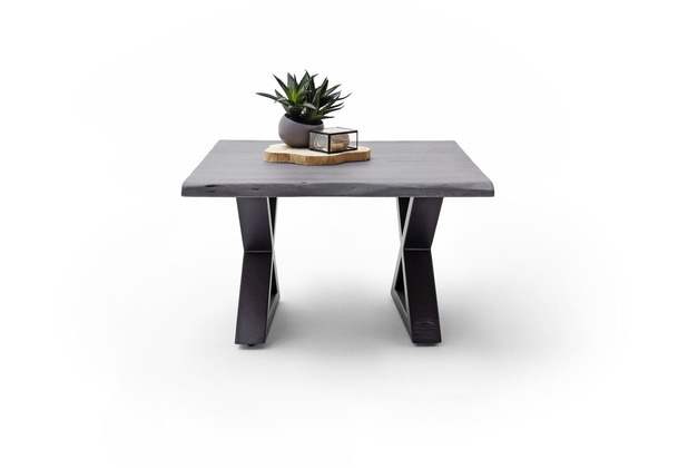 MCA furniture Cartagena Couchtisch grau x anthrazit cm x lackiert 75 45 X-Bein 75