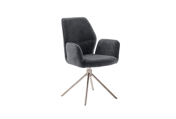 MCA furniture 4 mit Stuhl Fuß GREYTON Armlehnen
