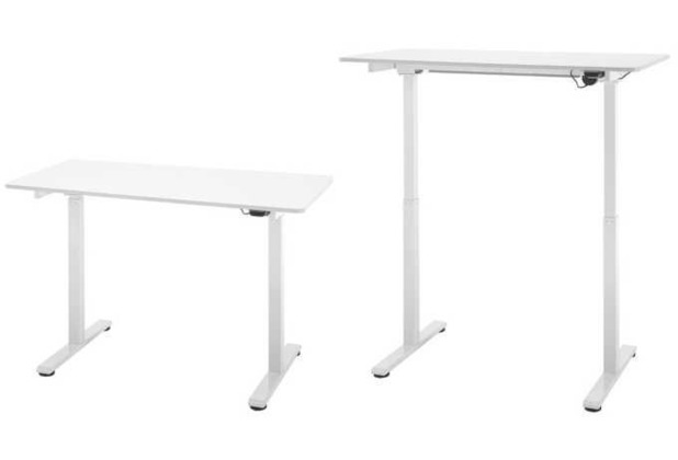 MCA furniture NAKURU Schreibtisch x 120 cm weiß x 72 60