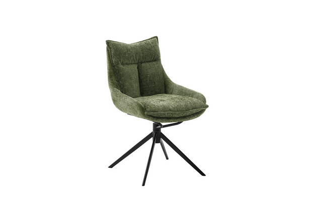 MCA furniture Metallgestell lackiert, PARKER 2er matt olive Set schwarz