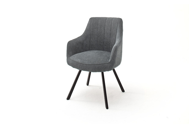 MCA furniture SASSELLO 4 Fuß Armlehnen mit Stuhl