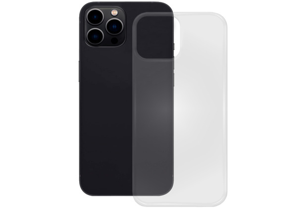 14 Pro für iPhone Pedea Max, Soft Case TPU transparent